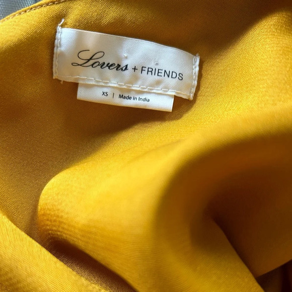 Lovers + Friends Ana Dress in Yellow - Picture 6 of 7